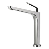 Parisi O'Rama Kitchen Mixer with Matt Black Handle - Chrome
